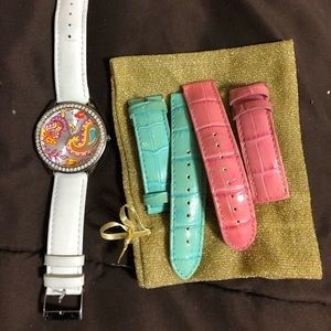 GUESS Interchangeable Strap Watch
